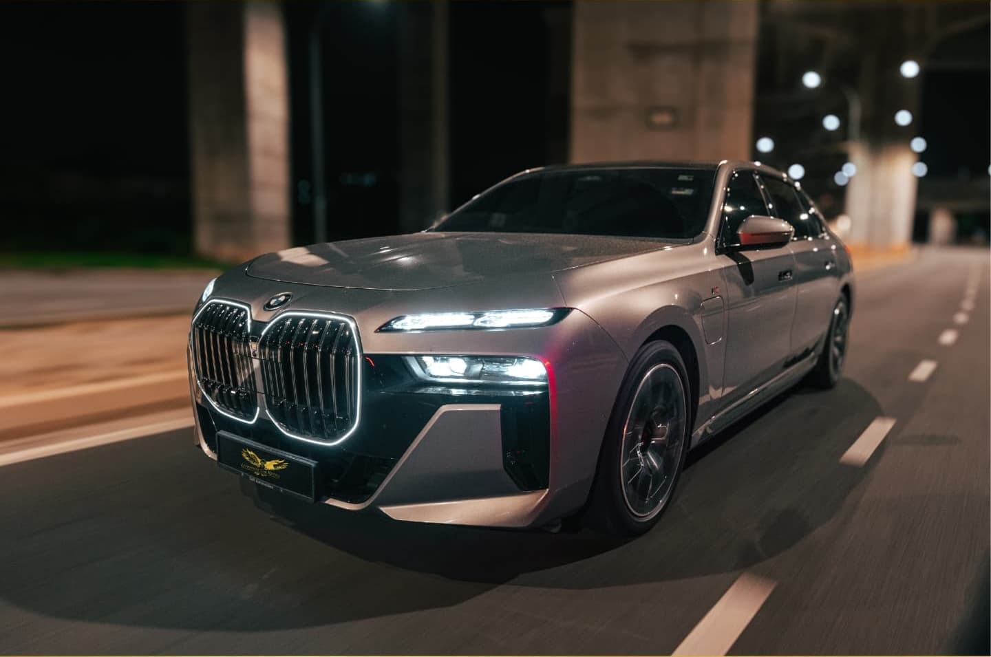 2023 BMW 750e available for luxury car rental in Kuala Lumpur — Saloon class on the published rate sheet