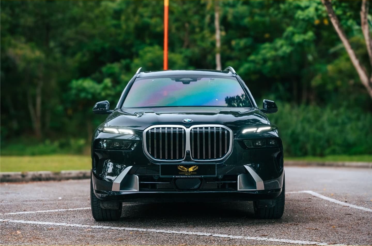 2023 BMW X7 M Sport available for luxury car rental in Kuala Lumpur — SUV class on the published rate sheet