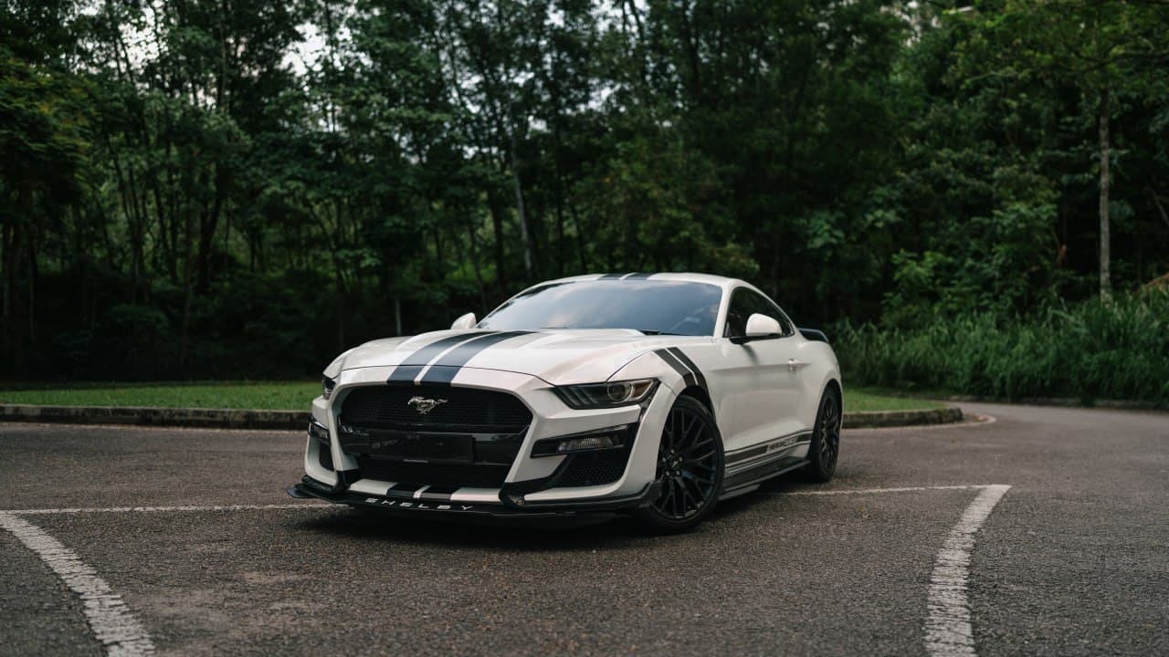 2022 Ford Mustang 2.3 EcoBoost available for luxury car rental in Kuala Lumpur — Coupé class on the published rate sheet