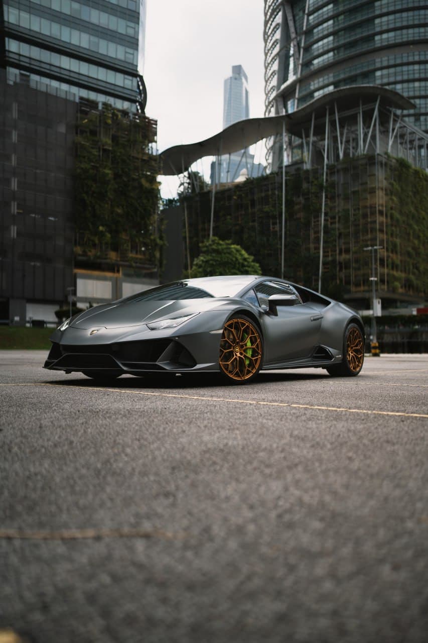 2023 Lamborghini Huracán available for luxury car rental in Kuala Lumpur — Sports class on the published rate sheet