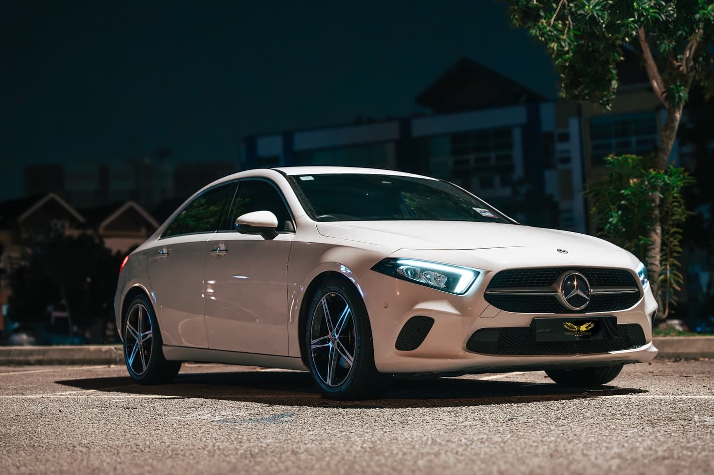 2022 Mercedes-Benz A200 available for luxury car rental in Kuala Lumpur — Saloon class on the published rate sheet