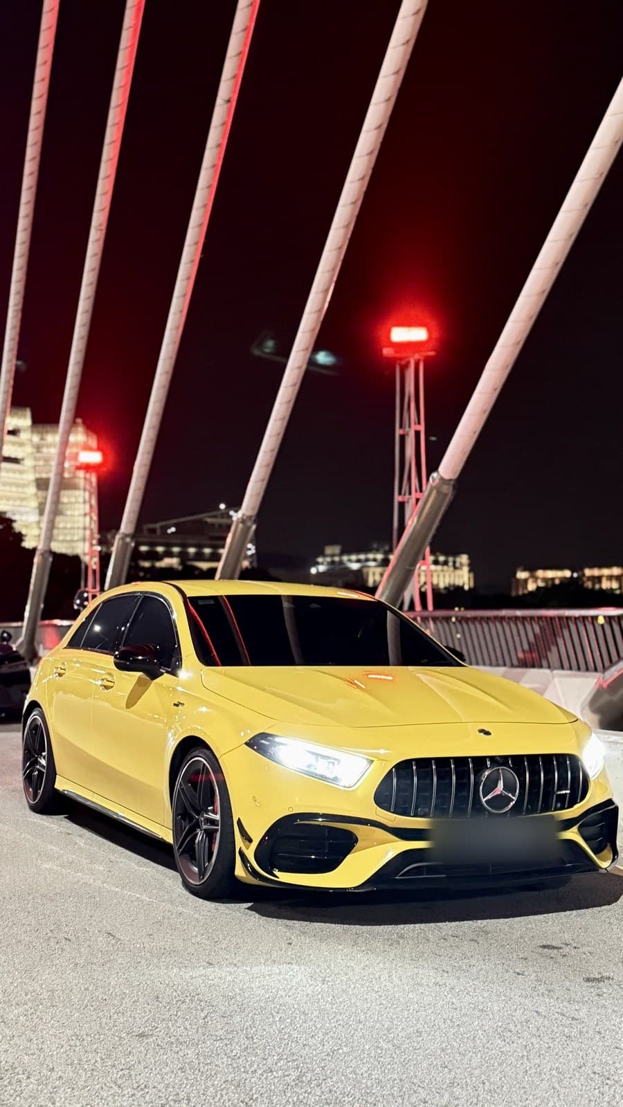 2022 Mercedes-AMG A45 S available for luxury car rental in Kuala Lumpur — Saloon class on the published rate sheet