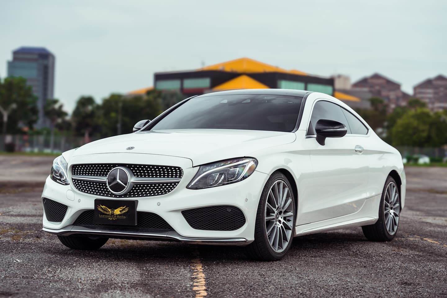 2021 Mercedes-Benz C250 available for luxury car rental in Kuala Lumpur — Saloon class on the published rate sheet
