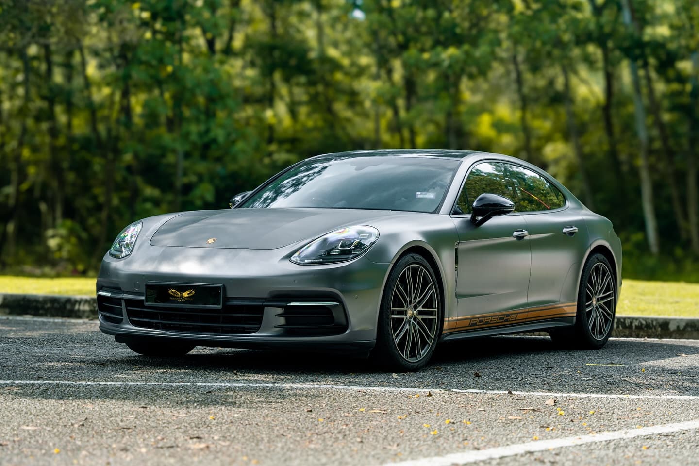 2023 Porsche Panamera available for luxury car rental in Kuala Lumpur — Saloon class on the published rate sheet