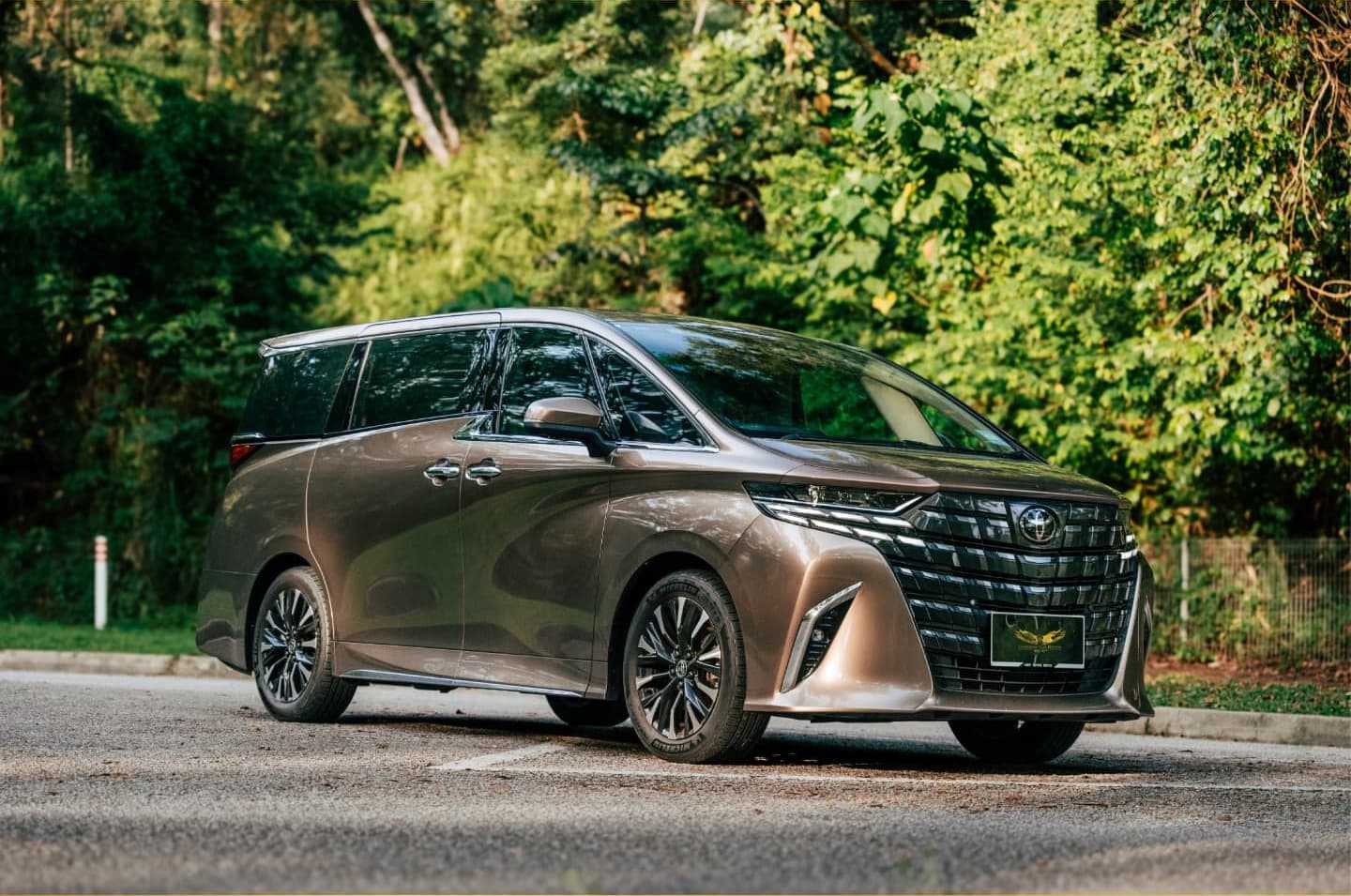 2023 Toyota Alphard Executive Lounge available for luxury car rental in Kuala Lumpur — MPV class on the published rate sheet