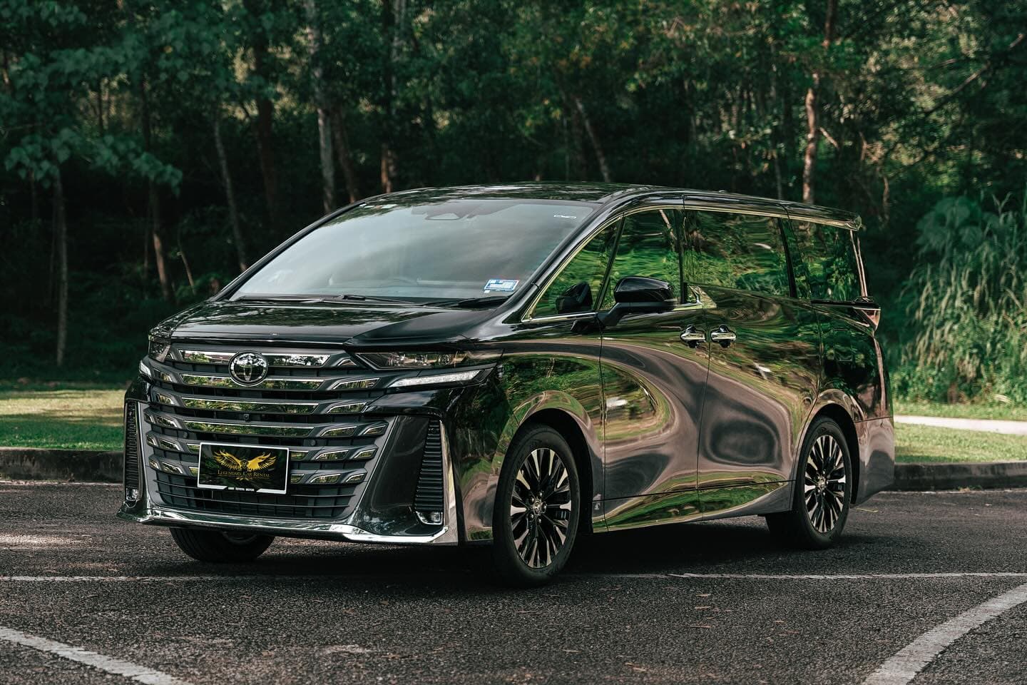 2024 Toyota Vellfire 2024 available for luxury car rental in Kuala Lumpur — MPV class on the published rate sheet